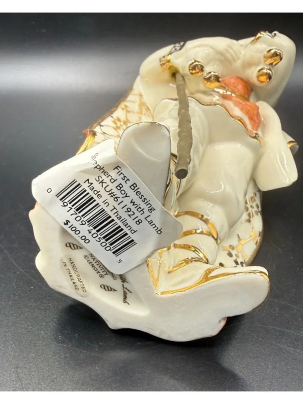Lenox First Blessing Shepherd Boy with Lamb 6119218 Nativity NWT 2001